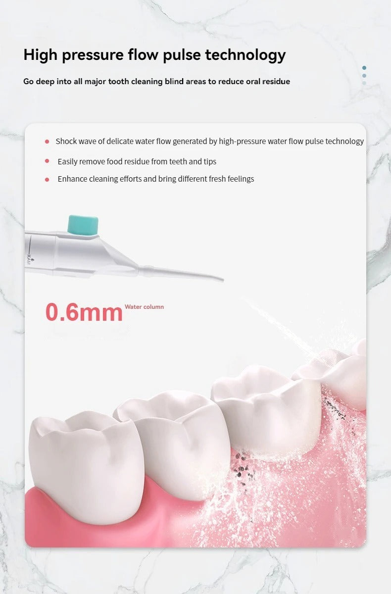 Portable Water Flosser For Teeth Cleaning - CartRare