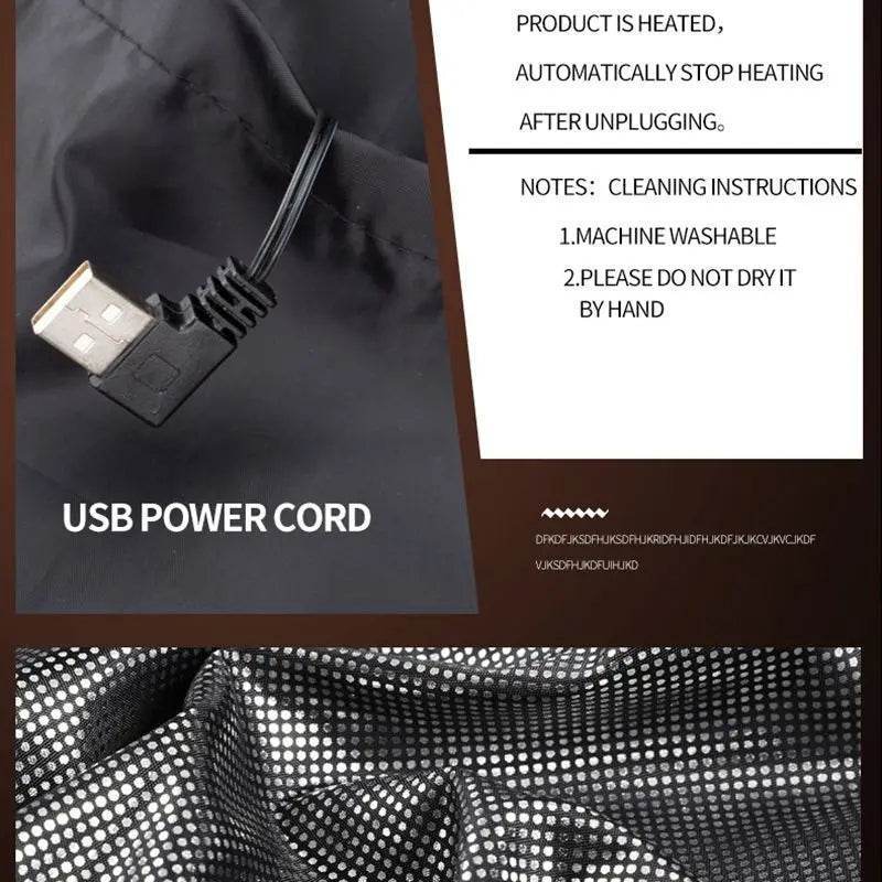 Tech Heated Vest – Smart Battery-Powered Warmth (tech heated vest) - CartRare