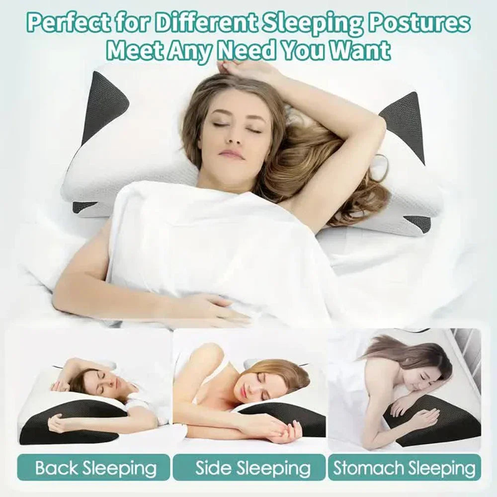 Comfortable Butterfly Sleep Memory Neck Pillow - CartRare