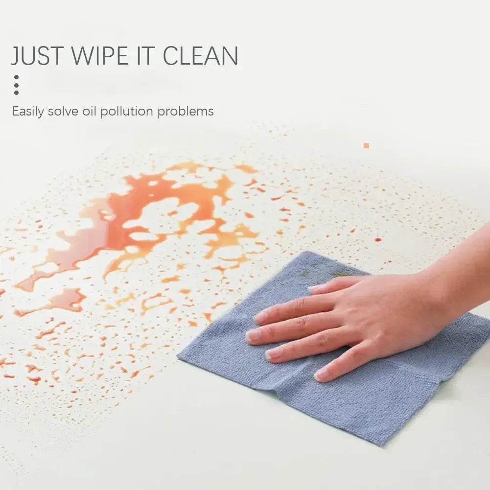 Reusable Microfiber Kitchen Towels - 1 Roll of 20 Sheets, Eco-Friendly Dish Rags & Paper Towel Replacement - CartRare