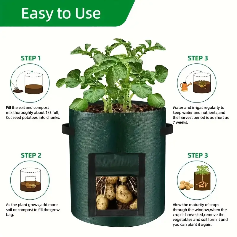 1 PCS Vegetable Grow Bag Planting Bags