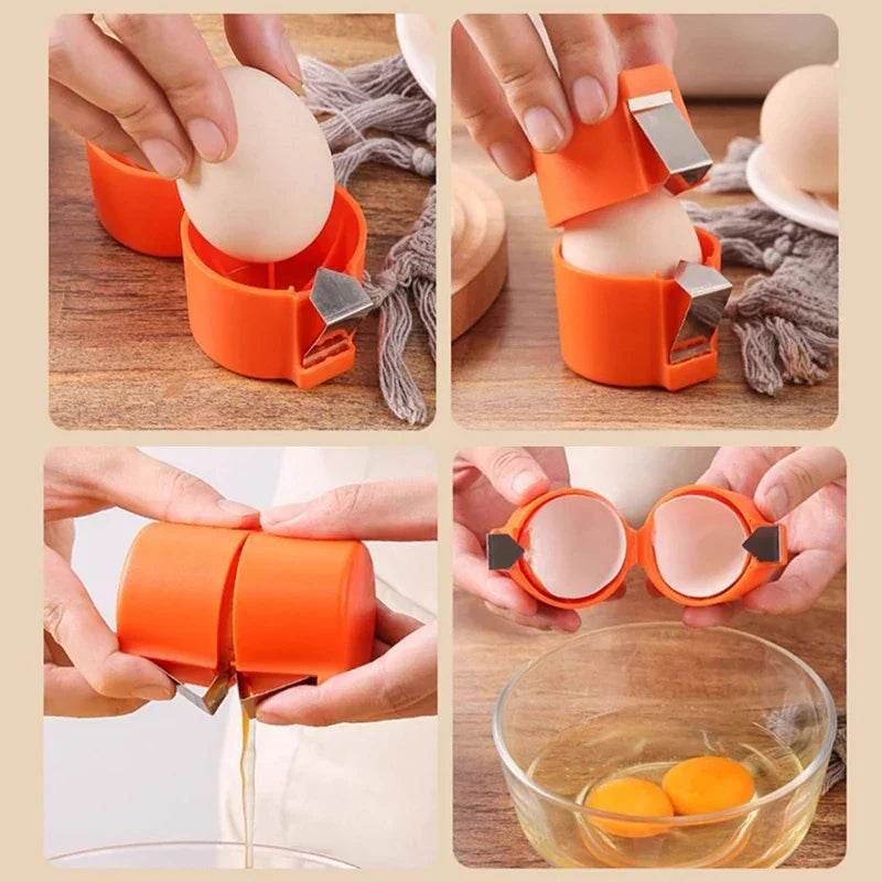 Eggshell Opener & Separator: Essential Kitchen Tool for Effortless Baking - CartRare