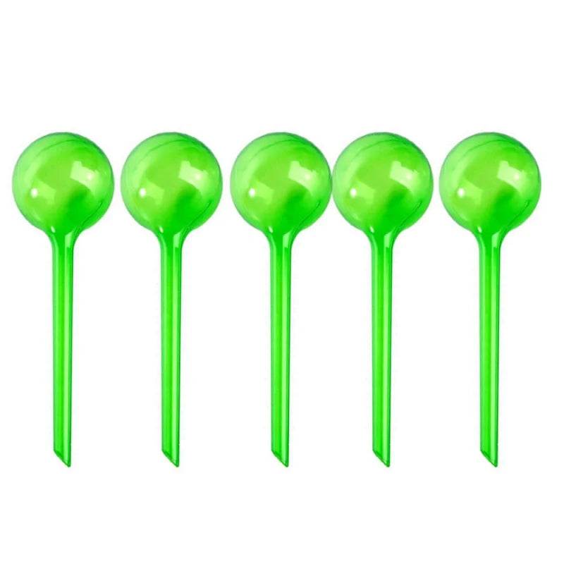 Self-Watering Globes – 5pcs Automatic Plant Watering Devices for Indoor & Outdoor Pots - CartRare