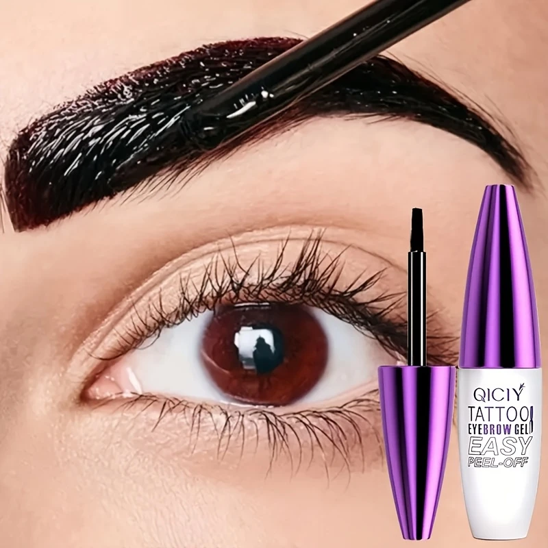 Easy Peel Off Eyebrow Gel Long-Lasting, Waterproof & Smudge Proof - CartRare