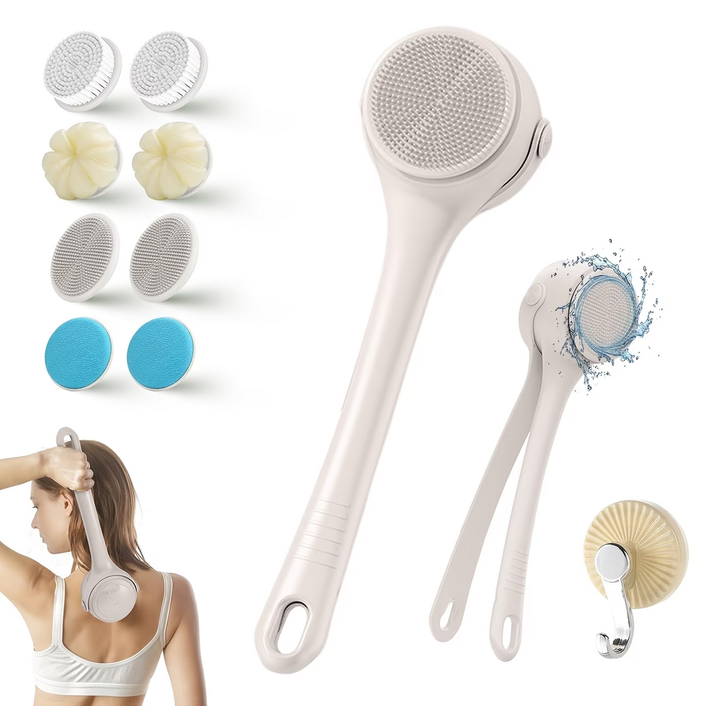 Electric Body Brush – Deep Cleansing & Exfoliating Skin Care Brush for Shower & Spa Use