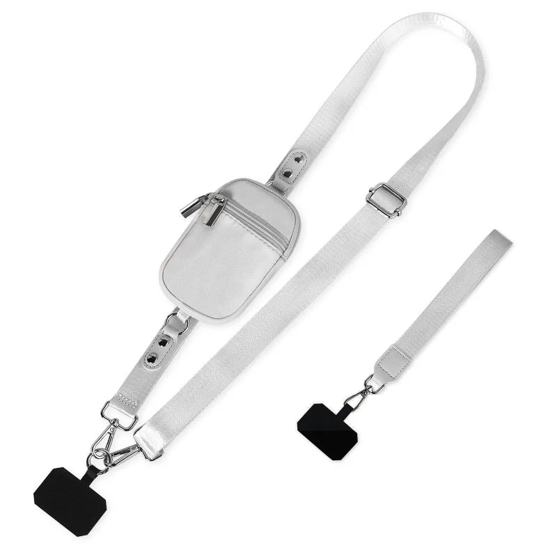 FlexiSecure Phone Wallet Strap – Adjust & Go with Confidence