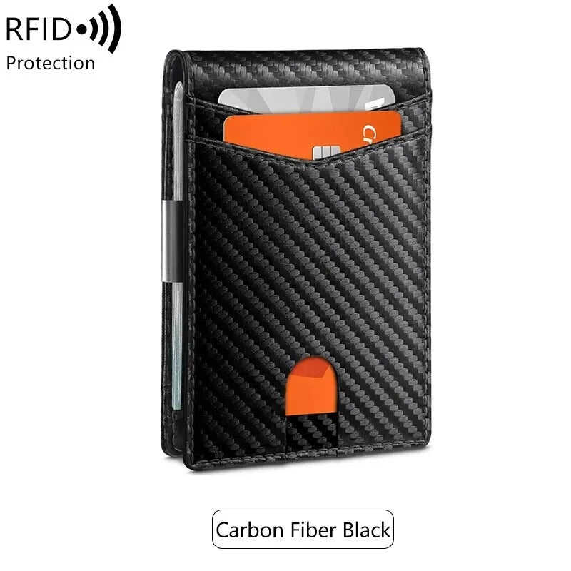 Men’s RFID Blocking Wallet for Dad, Husband, Son – Slim Card Holder Father’s Day Gift - CartRare