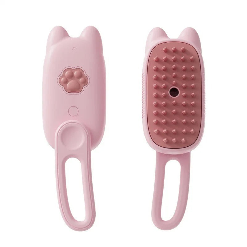 3-in-1 Electric Pet Brush – Steam Cleaner, Hair Remover & Massager for Dogs & Cats - CartRare