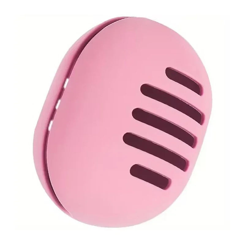 Silicone Makeup Sponge Holder – Eco-Friendly, Multi-Hole Beauty Blender Storage Case, Travel-Friendly Puff Organizer Box (1PC) - CartRare