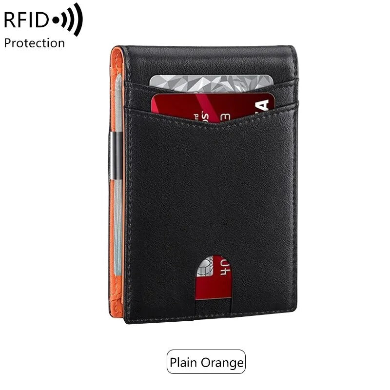 Men’s RFID Blocking Wallet for Dad, Husband, Son – Slim Card Holder Father’s Day Gift - CartRare