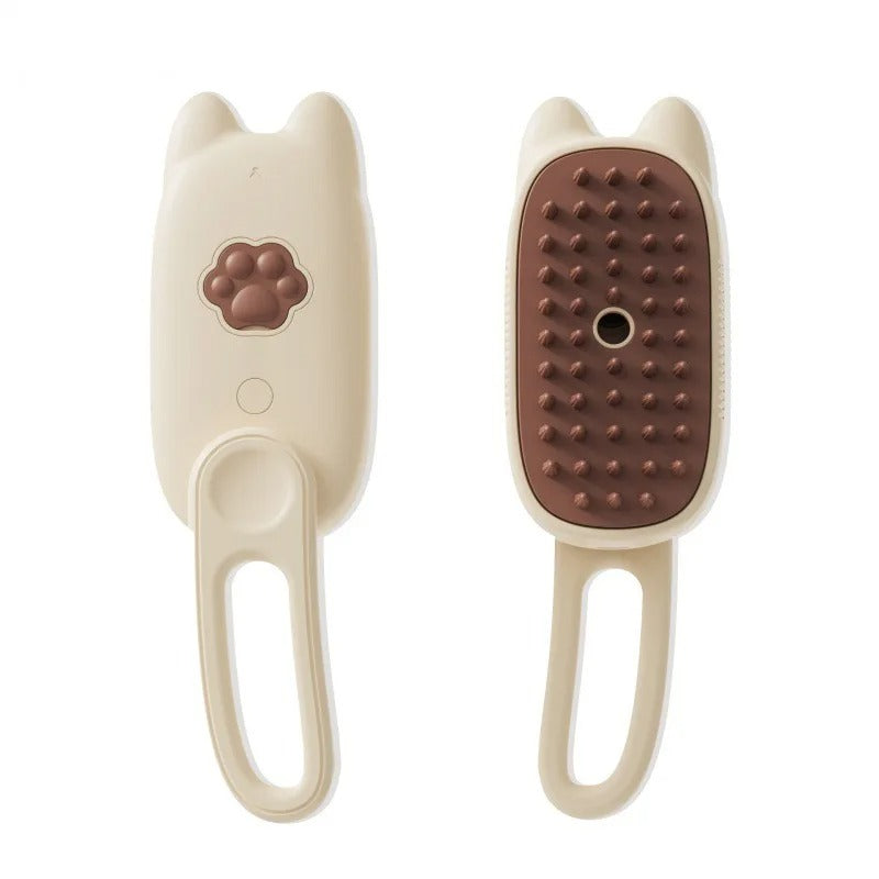 3-in-1 Electric Pet Brush – Steam Cleaner, Hair Remover & Massager for Dogs & Cats - CartRare