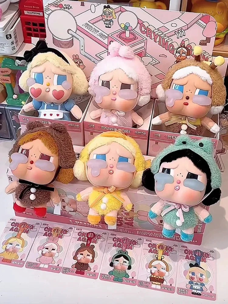Crybaby Mystery Vinyl Figures – Cute Blind Box Collectible Toy Keychain Gift - CartRare