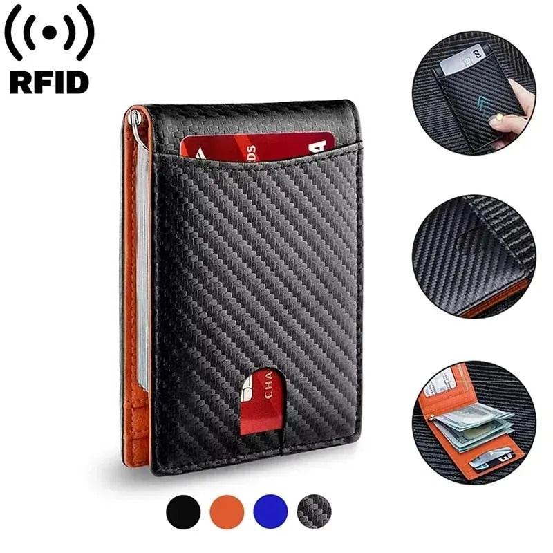 Men’s RFID Blocking Wallet for Dad, Husband, Son – Slim Card Holder Father’s Day Gift - CartRare