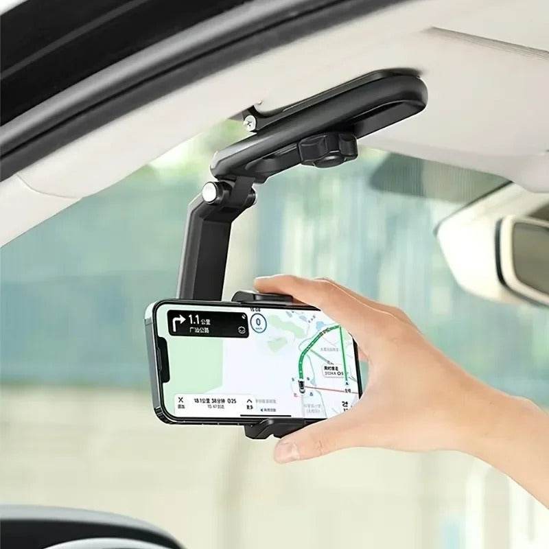 Universal Car Phone Mount for Sun Visor with 360° Rotation - CartRare