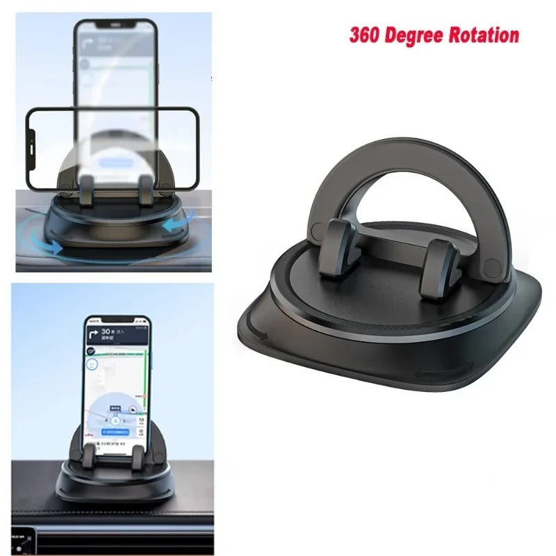 360° Universal Car Dash Mount – Secure Phone Holder - CartRare