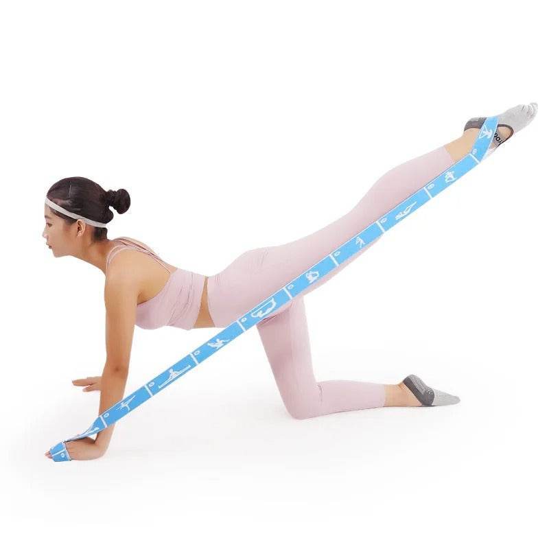 Slimming Resistance Bands – Multi-Functional Elastic Yoga Strap for Fitness & Stretching - CartRare