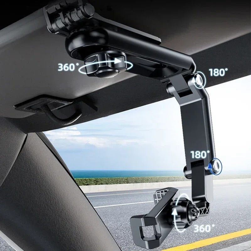 Universal Car Phone Mount for Sun Visor with 360° Rotation - CartRare