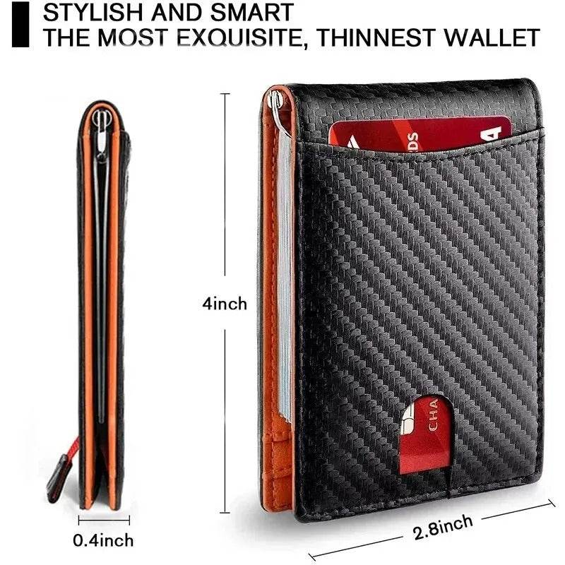 Men’s RFID Blocking Wallet for Dad, Husband, Son – Slim Card Holder Father’s Day Gift - CartRare
