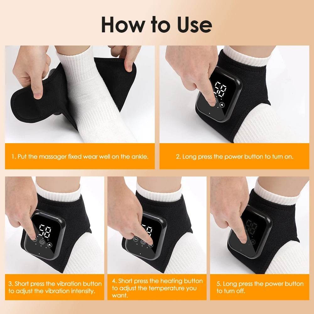 Wireless Heated Leg Massager 1pcs - CartRare