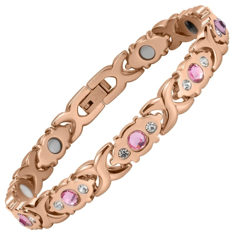 Women's Magnetic Therapy Bracelet for Pain Relief & Wellness - Stylish & Comfortable - CartRare
