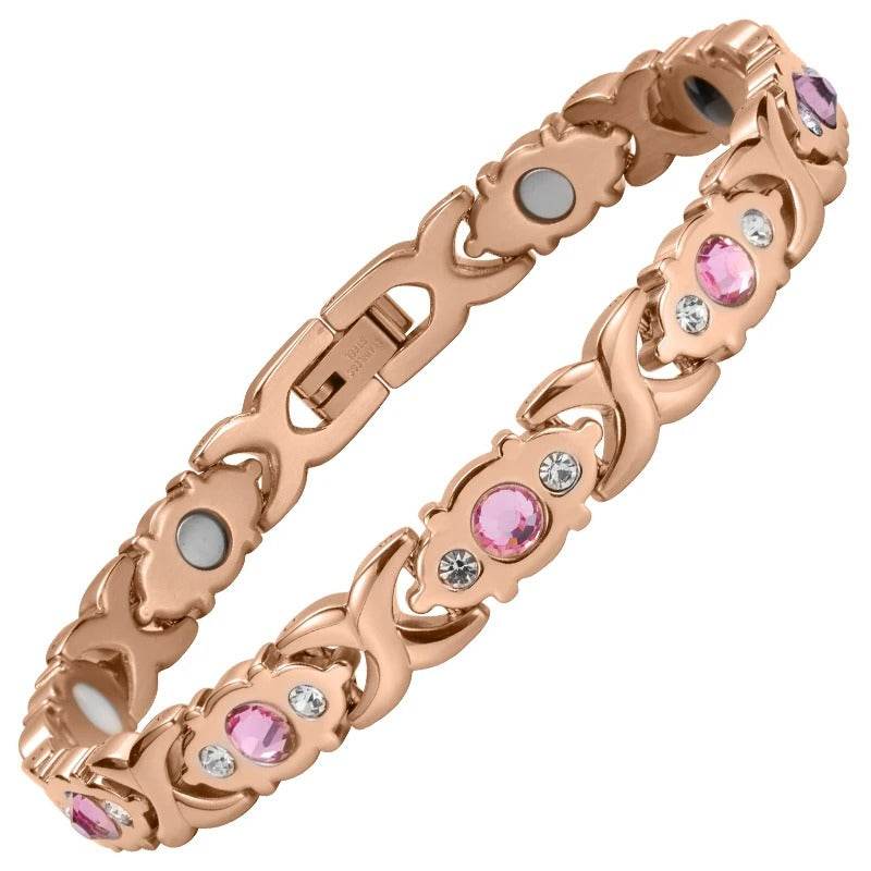 Women's Magnetic Therapy Bracelet for Pain Relief & Wellness - Stylish & Comfortable - CartRare