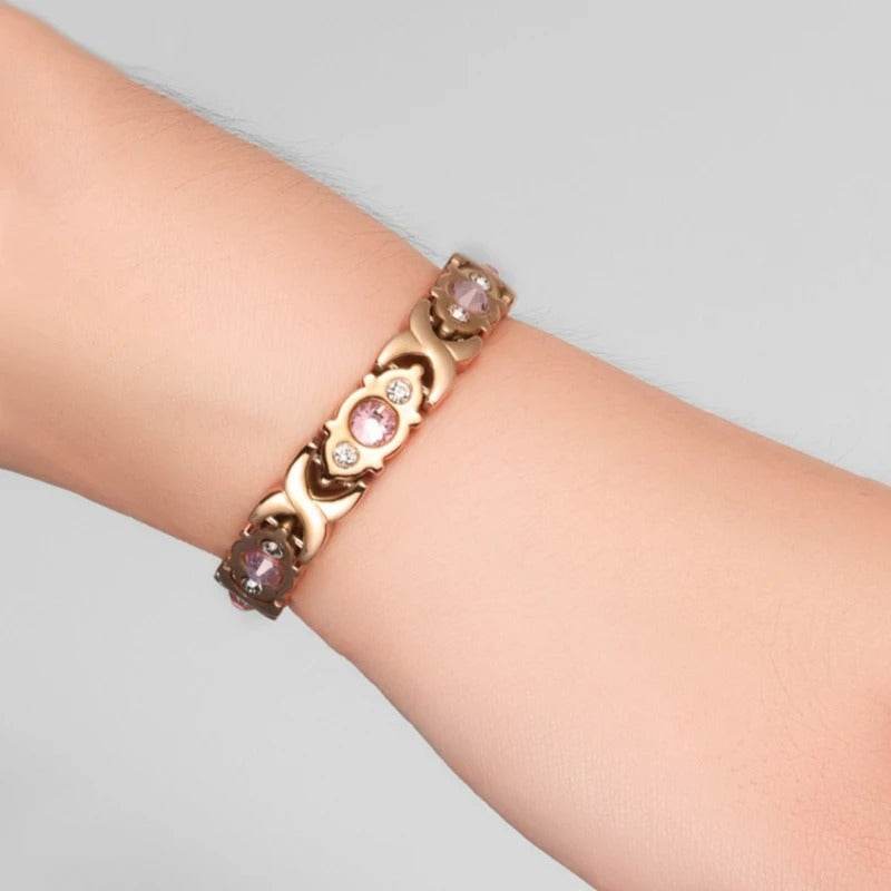 Women's Magnetic Therapy Bracelet for Pain Relief & Wellness - Stylish & Comfortable - CartRare