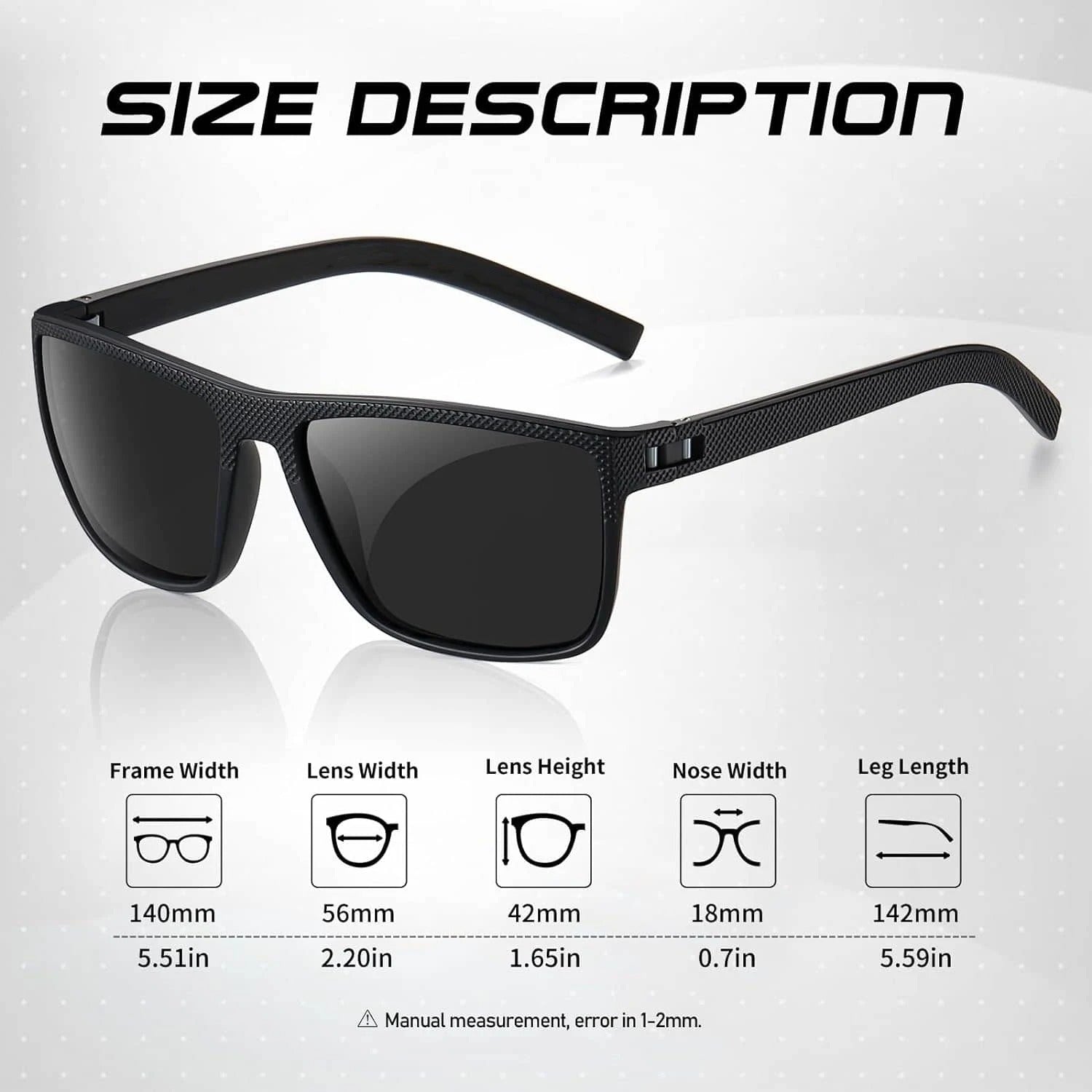 3-Pack Polarized Sunglasses – UV400 Anti-Glare Shades for Men & Women - CartRare