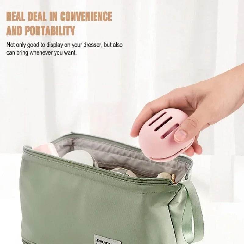 Silicone Makeup Sponge Holder – Eco-Friendly, Multi-Hole Beauty Blender Storage Case, Travel-Friendly Puff Organizer Box (1PC) - CartRare