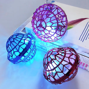 Flying Magic LED Spinner Ball – Rechargeable Drone Toy Gift for Kids