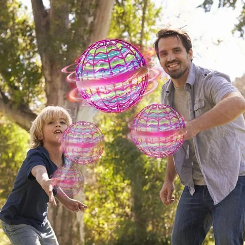 LED Flying Spinner Ball Drone – Magic Hover Toy Gift for Kids - CartRare