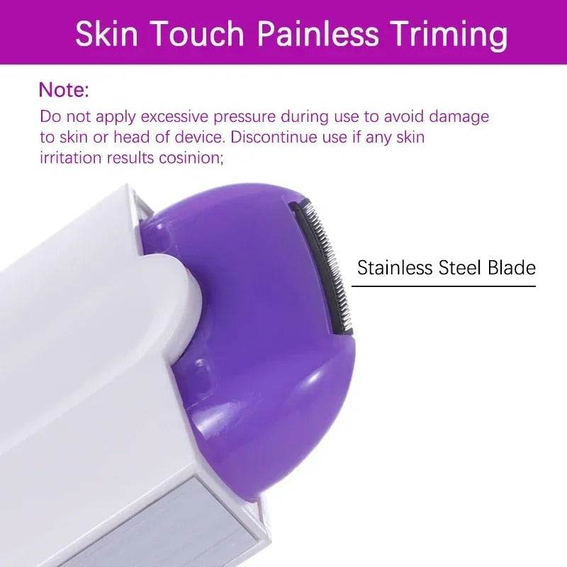 Painless Unisex Electric Hair Trimmer for Face, Legs, Bikini, Arms and Full Body Use - CartRare