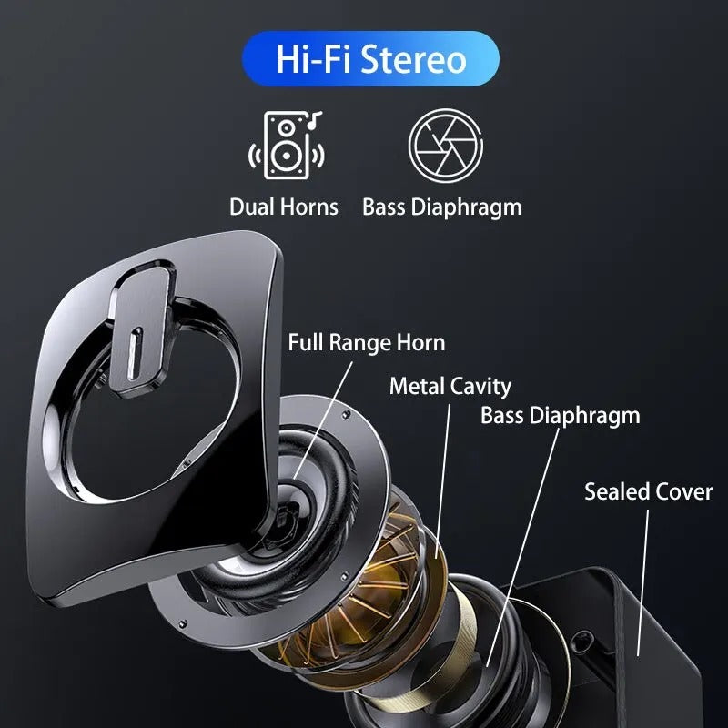 USB Wired HiFi Stereo Computer Speakers with LED Lights - CartRare