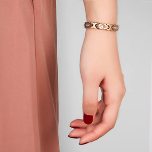 Women's Magnetic Therapy Bracelet for Pain Relief & Wellness - Stylish & Comfortable - CartRare