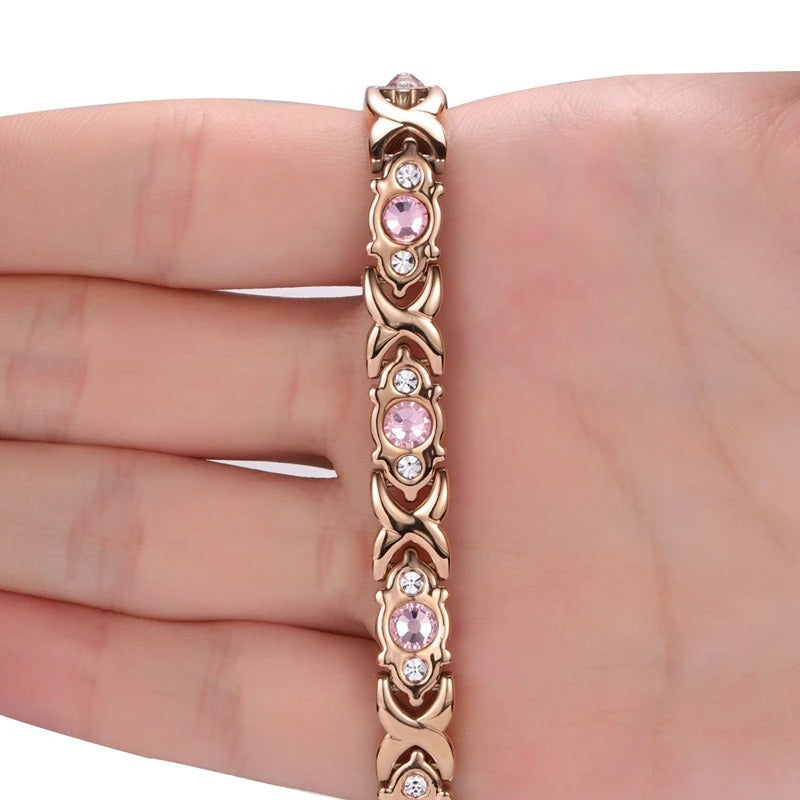Women's Magnetic Therapy Bracelet for Pain Relief & Wellness - Stylish & Comfortable - CartRare