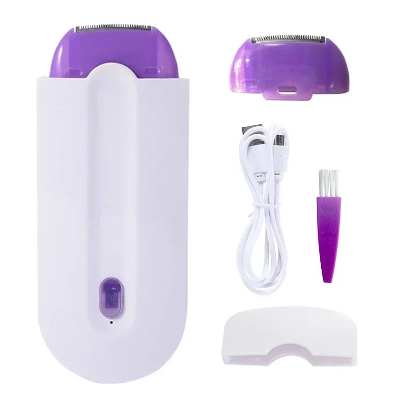 Painless Unisex Electric Hair Trimmer for Face, Legs, Bikini, Arms and Full Body Use - CartRare