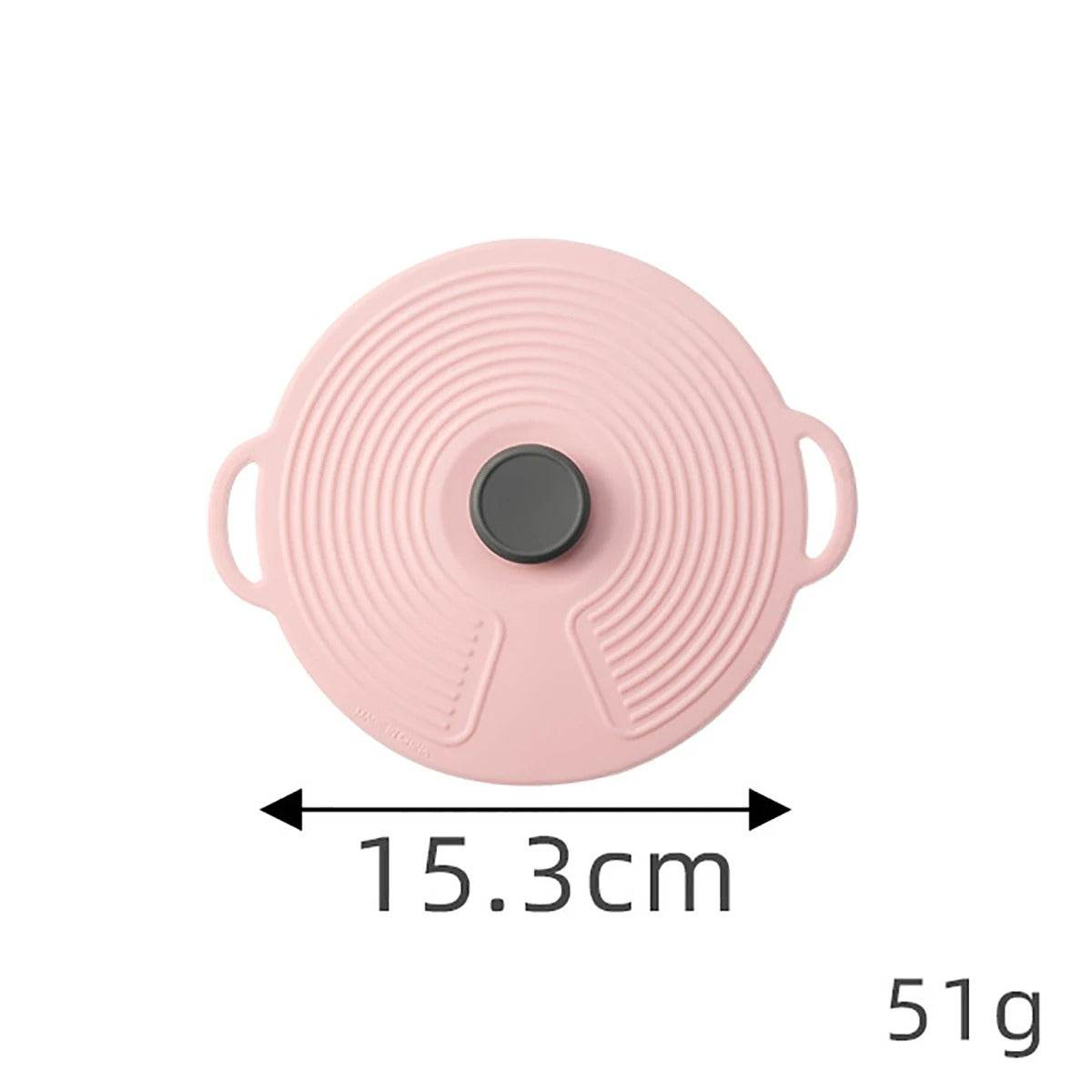 Silicone Fresh-Keeping Anti-Spill Lid – Leak-Proof, Dust-Proof, Reusable Food & Pot Cover for Kitchen Use - CartRare