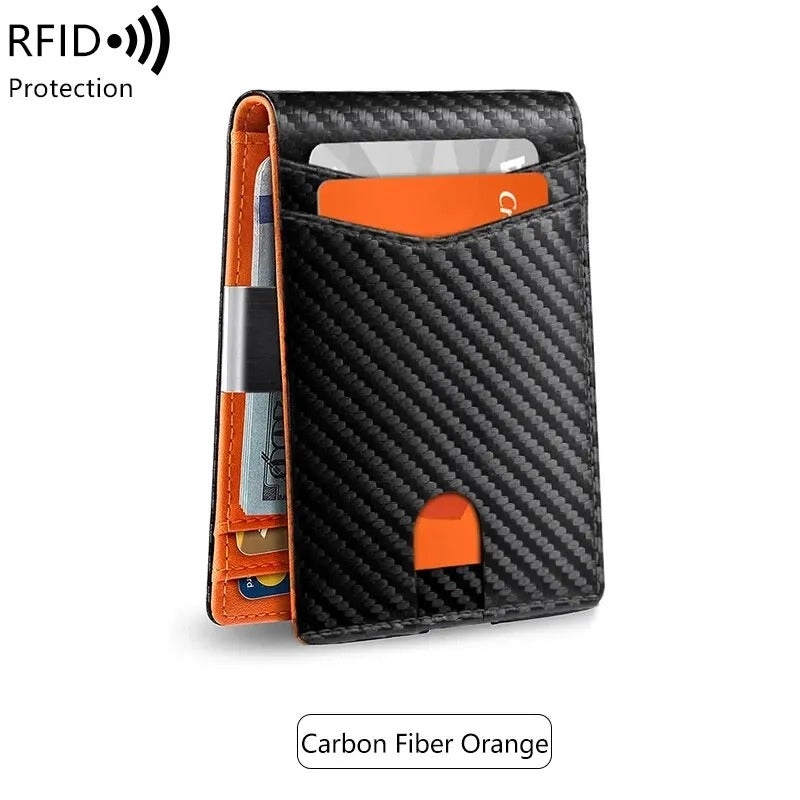 Men’s RFID Blocking Wallet for Dad, Husband, Son – Slim Card Holder Father’s Day Gift - CartRare