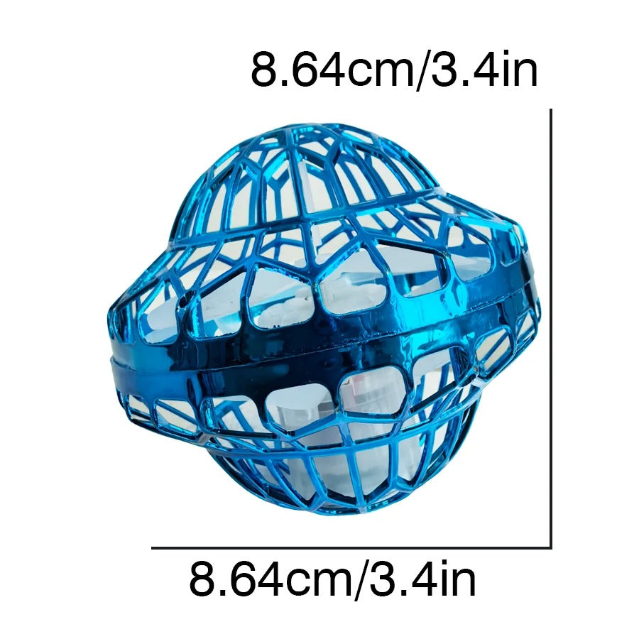 Flying Magic LED Spinner Ball – Rechargeable Drone Toy Gift for Kids - CartRare