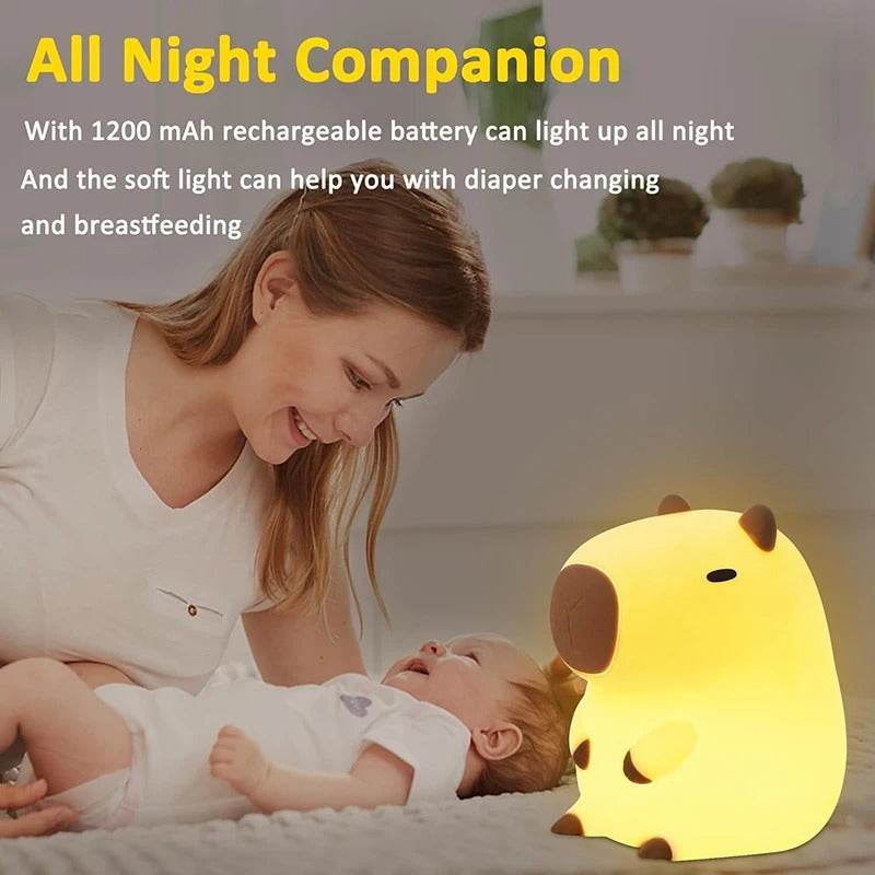 Cute Capybara Led Night Light - CartRare