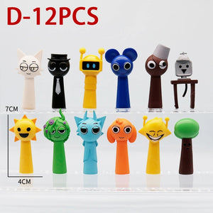 Funny Sprunki Action Figure Set – 12PCS Cartoon Toys Gift - CartRare
