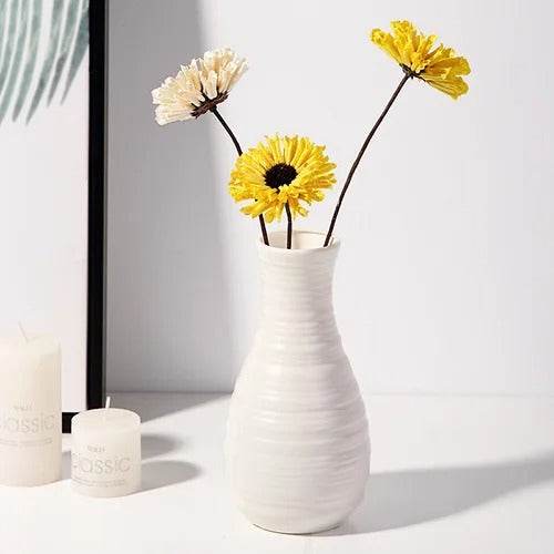 1pc Nordic Plastic Vase Simple Small Fresh Flower Pot - CartRare