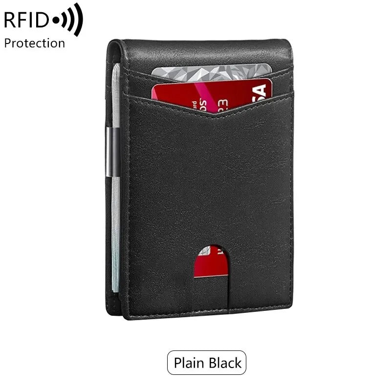 Men’s RFID Blocking Wallet for Dad, Husband, Son – Slim Card Holder Father’s Day Gift - CartRare