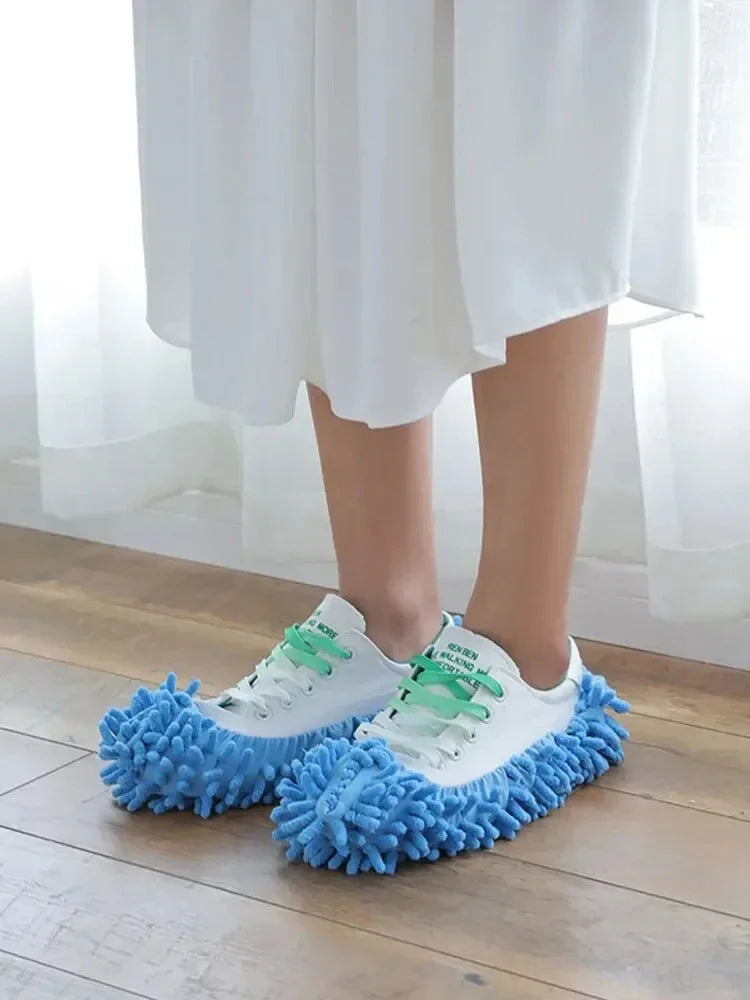 2 Pcs Mop Slippers Dust Cleaning Covers - CartRare