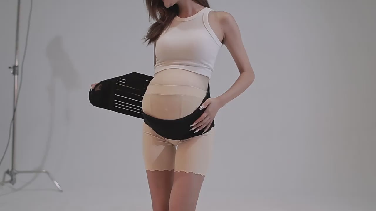 Maternity Belly Band Pregnancy Support Belt Back Support Adjustable Fit Abdomen Relief