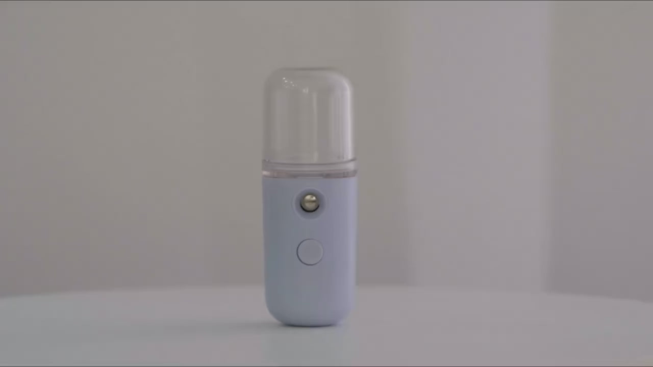 Nano Mist Facial Steamer – Portable 30ml Cool Mist Sprayer for Skin Hydration and Refreshing