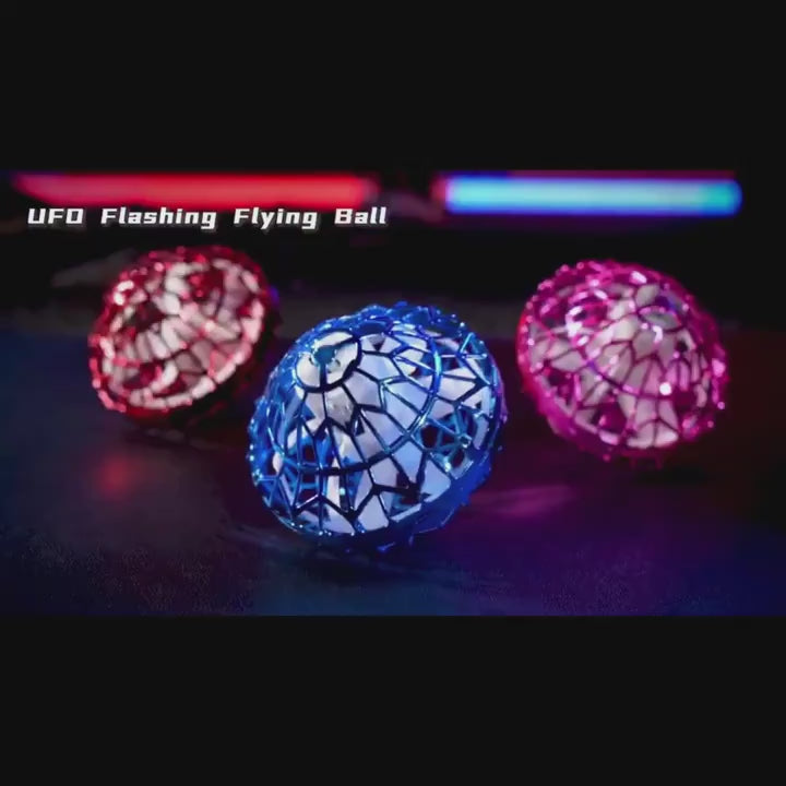 Flying Magic LED Spinner Ball – Rechargeable Drone Toy Gift for Kids