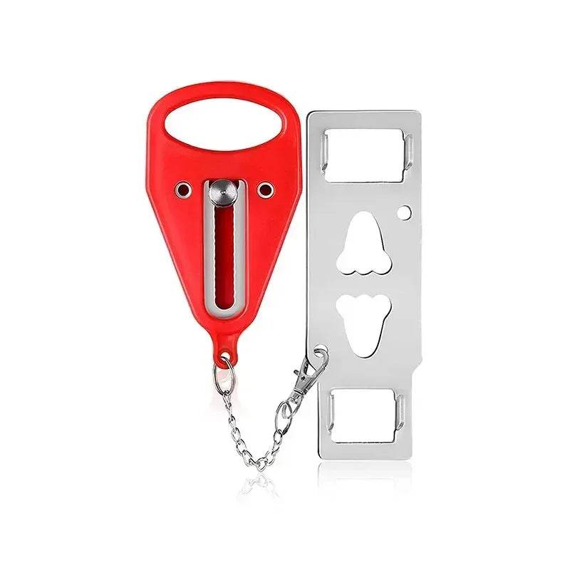 Portable Door Lock Travel Lock Anti-Theft Hotel Lock - CartRare