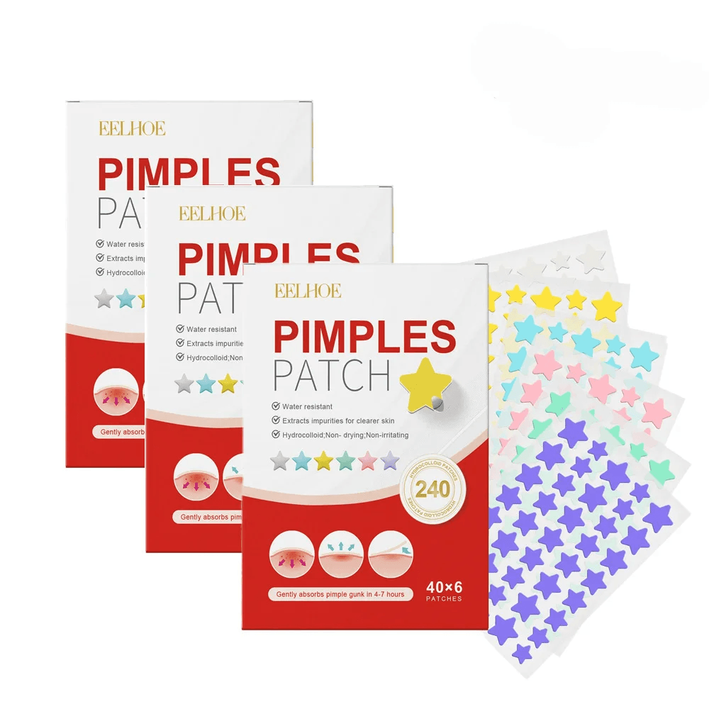 Pimple Patch Acne Dots Heart, Star, Flower & Round Shapes - CartRare