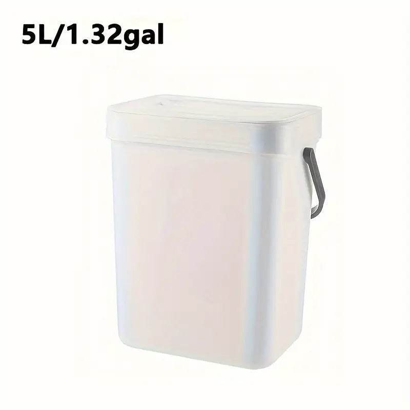 Space Saving Trash Can with Silent Lid - CartRare