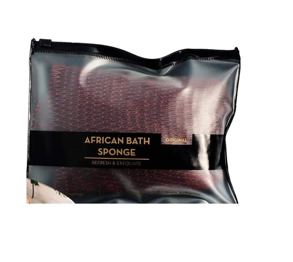 African Net Body Exfoliator & Reusable Bath Sponge - CartRare